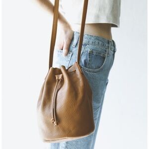 Baggu Drawstring Purse - Caramel